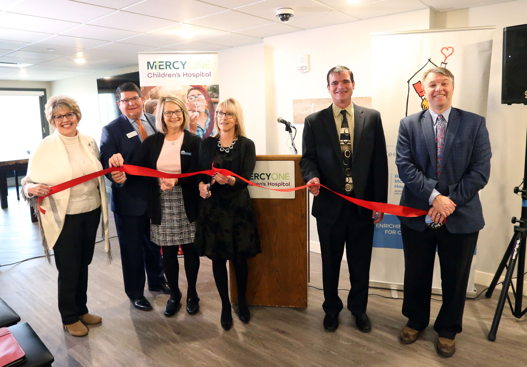 New Ronald McDonald House ribbon cutting